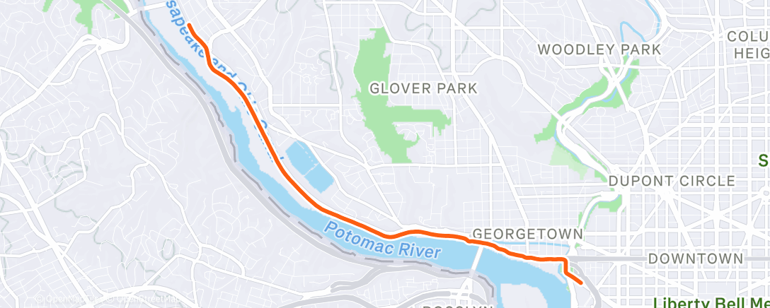 Map of the activity, 🔋 Lunch Ride