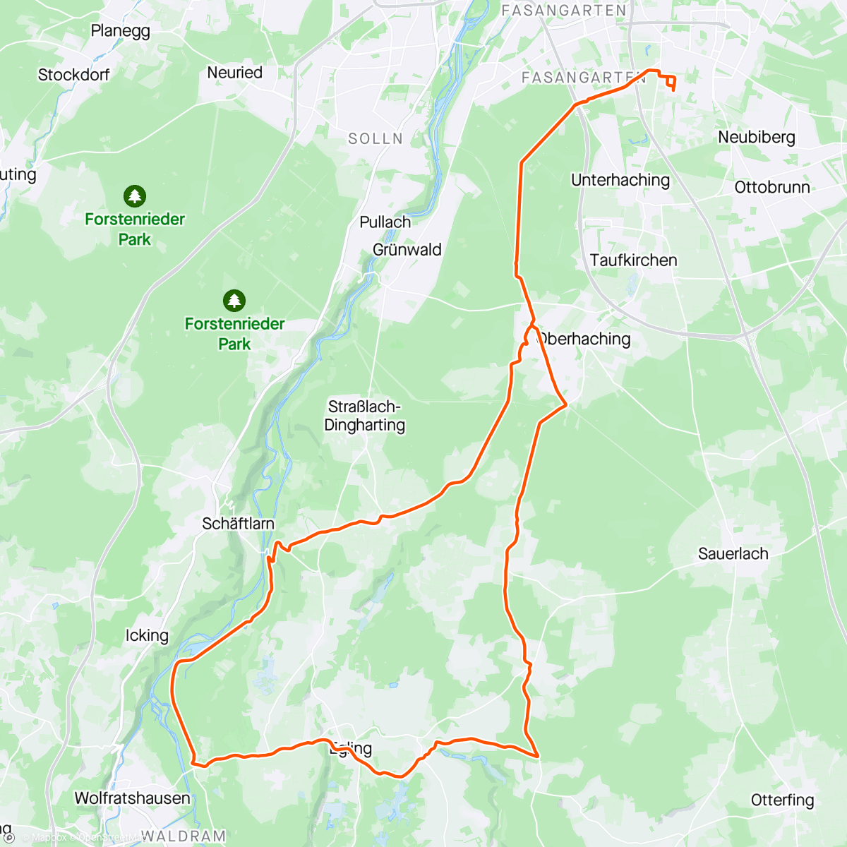 Map of the activity, Schön wars 🌞