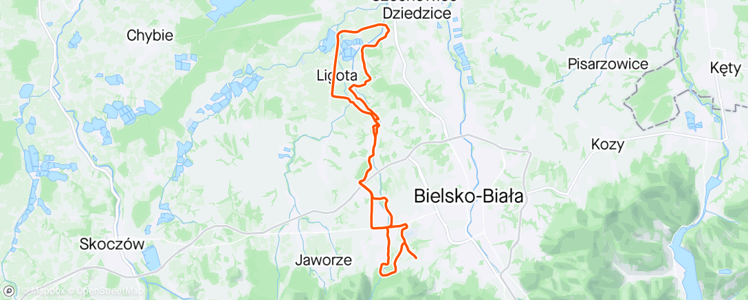 Map of the activity, Тепленько