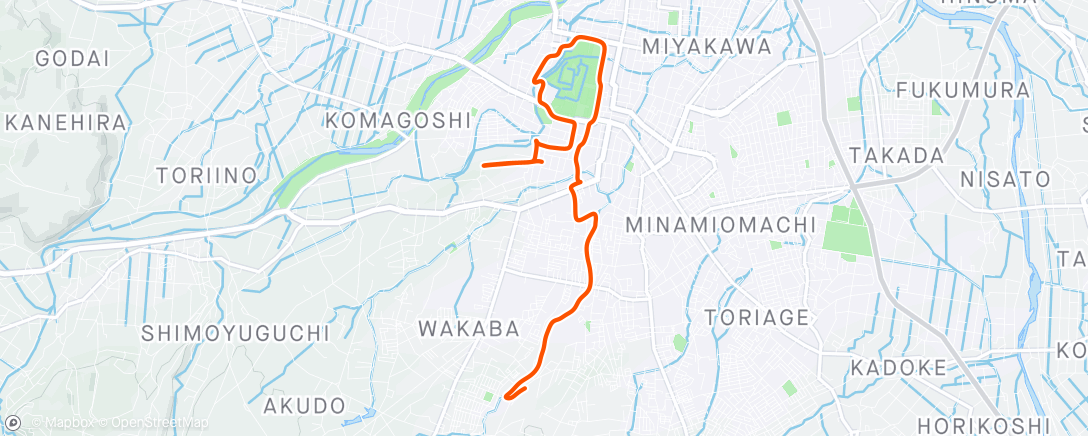 Map of the activity, 朝活など