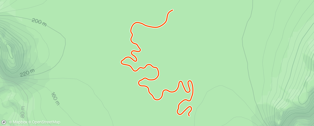 Map of the activity, Zwift - Race: WTRL Duathlon Opt 1 RUN (Women) on Jurassic Coast in Watopia
