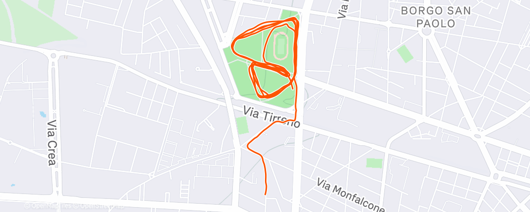 活动地图，Evening Run