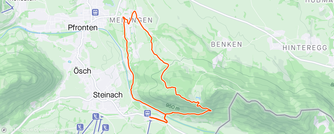 Map of the activity, Feierabend Grundlage #outsideisfree