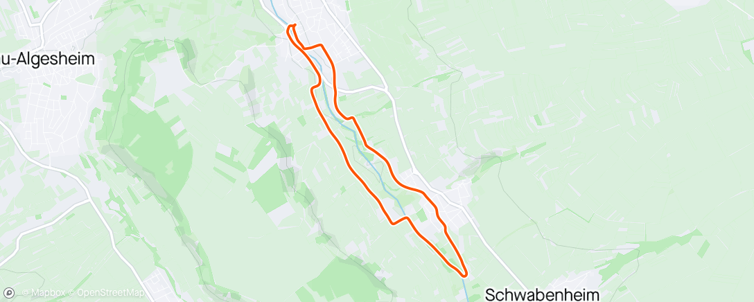 Map of the activity, Selztalrunde 🐕‍🦺