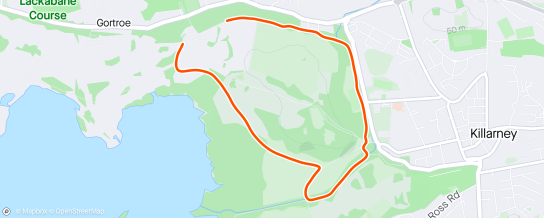 Map of the activity, Hardman Stage 3: Run