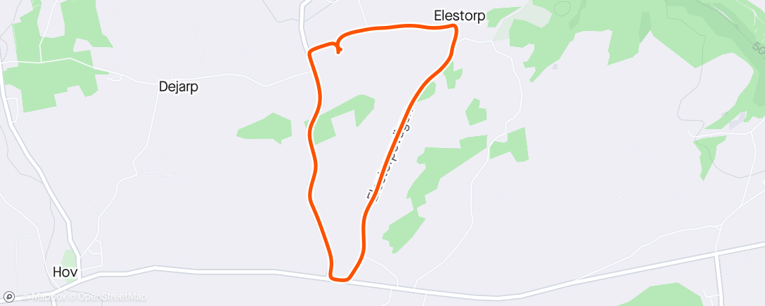 Карта физической активности (Evening E-Bike Ride)