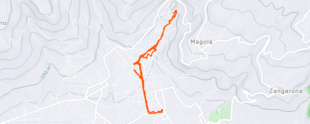 Map of the activity, Lunch Walk 🧳