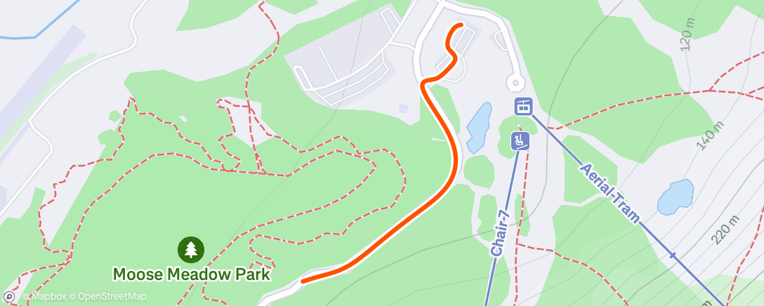 Map of the activity, Nordic spa day