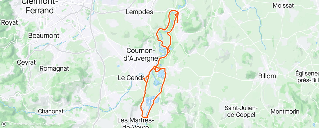 Mapa de la actividad (Gravel Ride 🌥️)