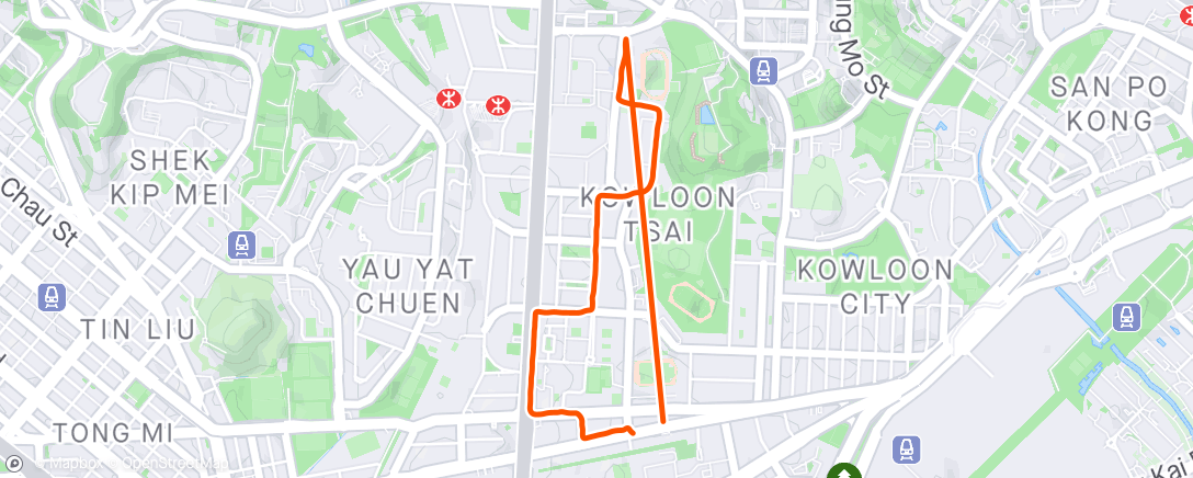 Carte de l'activité Morning Run- Rookie mistake. Didn’t press the Garmin at the start. I know if it not on Strava it didn’t happen. Should be a 40 mins run.