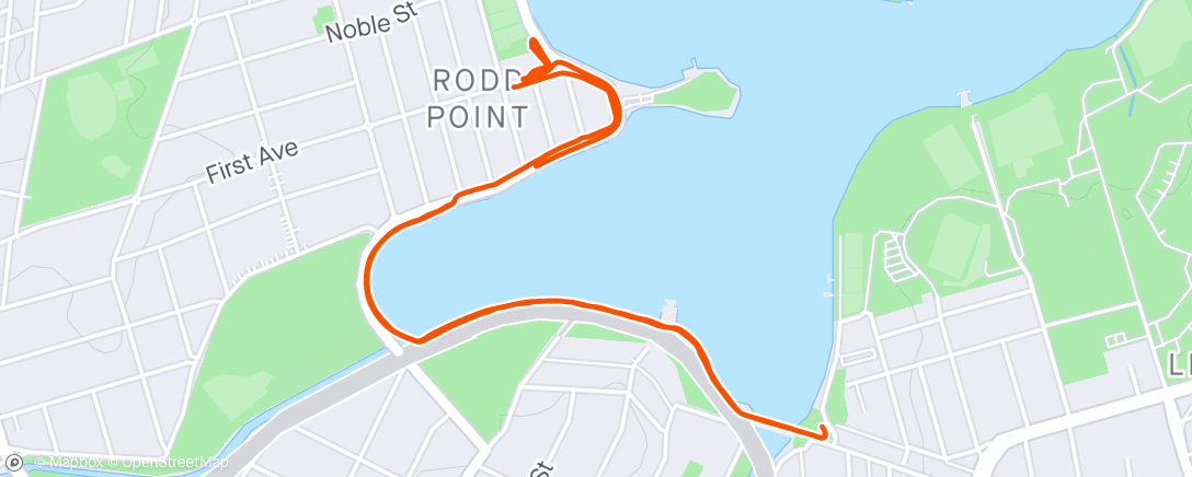 Map of the activity, Recovery Run to Meet  Vinh
