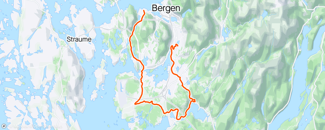 Map of the activity, tur 1 alu