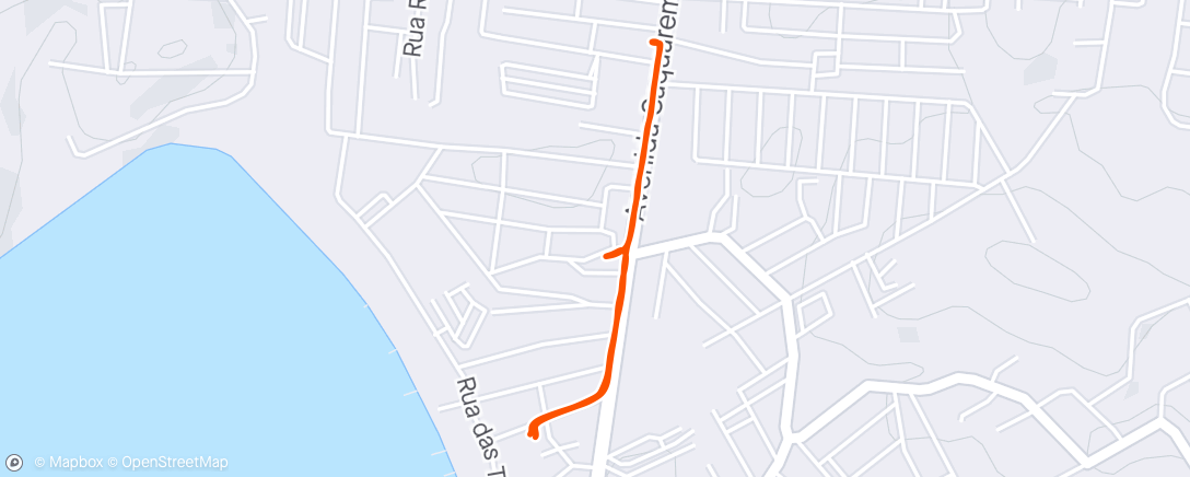 Karte der Aktivität „Caminhada matinal”