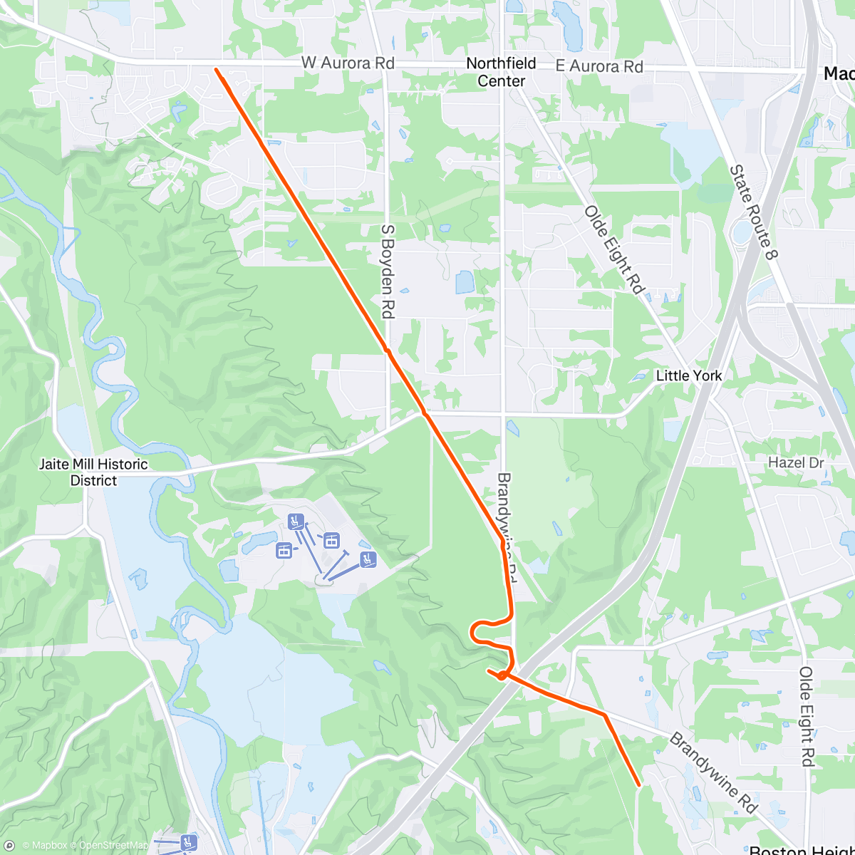 Карта физической активности (LR)