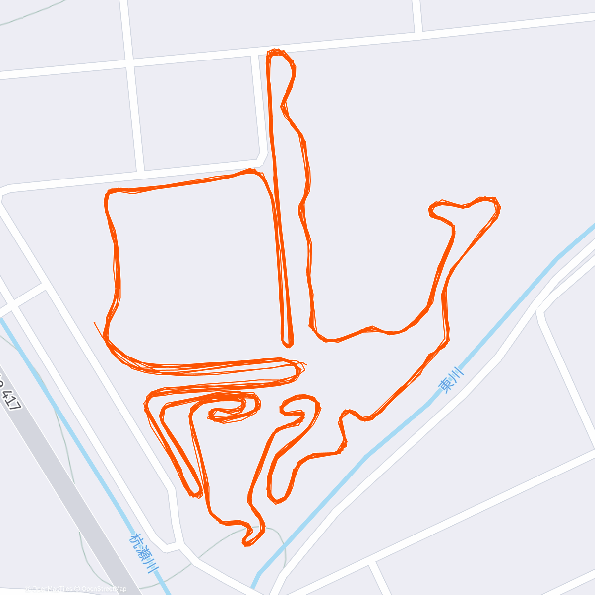 Map of the activity, 東海Cyclo Cross#3 池田町南部公園