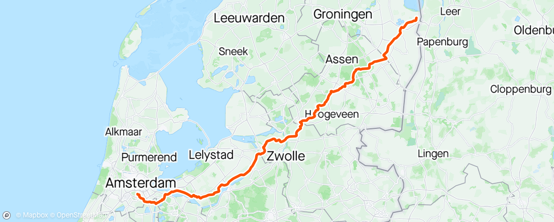 Map of the activity, Nieuw Beerta classic 2024