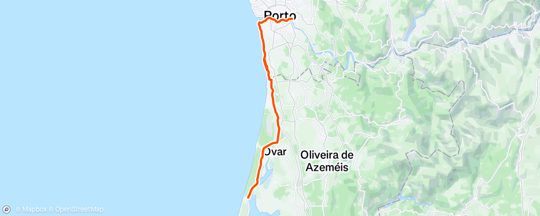 Map of the activity, Morning Ride