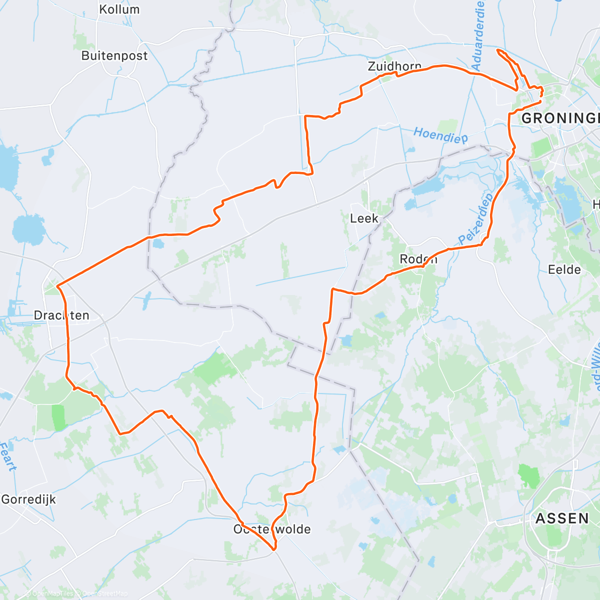 Карта физической активности (Afsluiten met 78x🚴‍♂️= strava 11.137 kms in 2025)