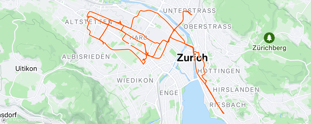 Map of the activity, Blitz #264