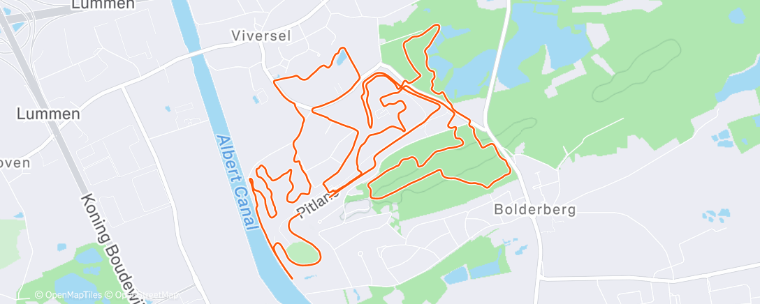 Map of the activity, New Balance Zolder Breakfast Run ⛷️⛸️🥇