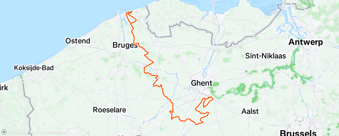 Map of the activity, Middagrit