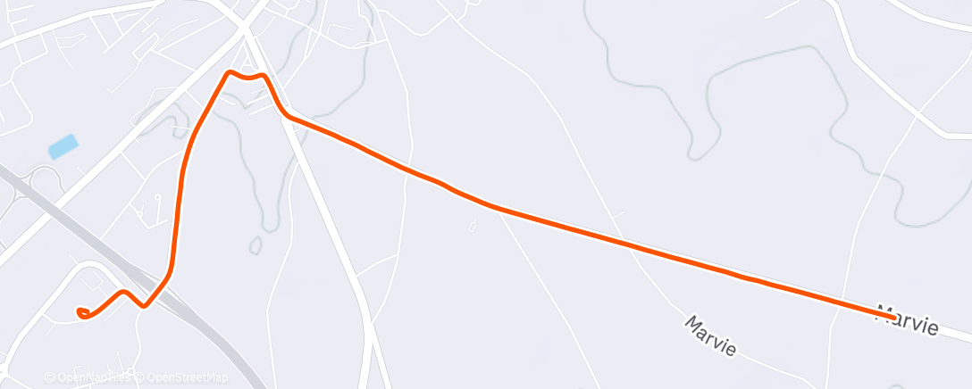 Map of the activity, Vélotaf 137.2