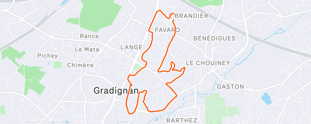 Map of the activity, S7-E1 | 🎗️OncoRun🎗️