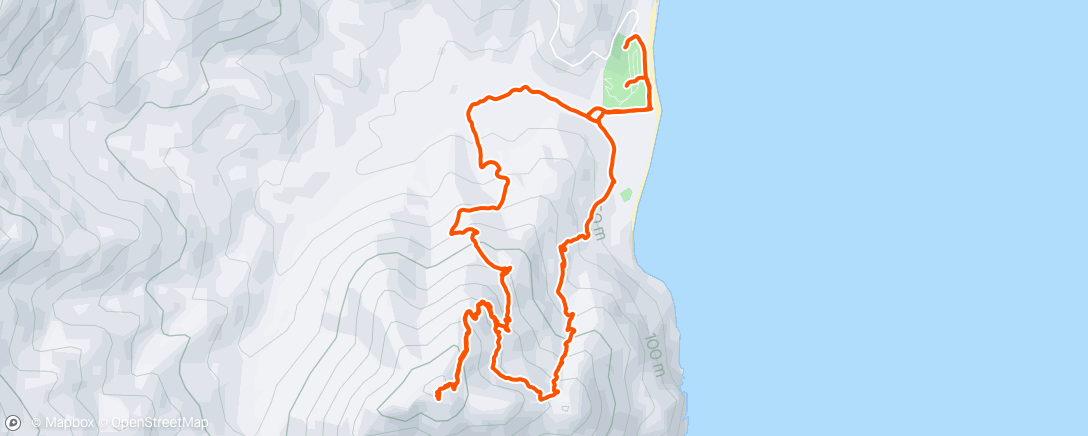 Karte der Aktivität „Punta Cartucceddu”