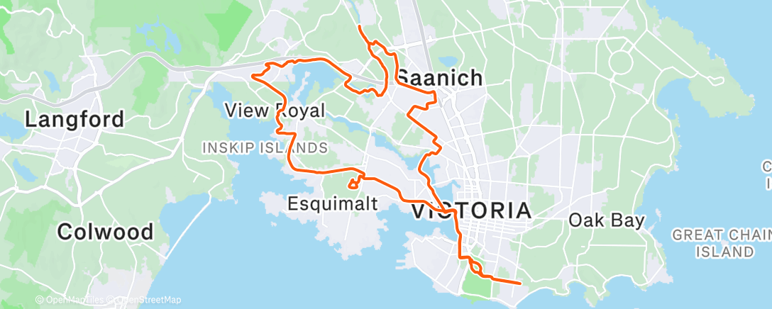 Mapa de la actividad (Sunny break out there? Don't mind if I do!)