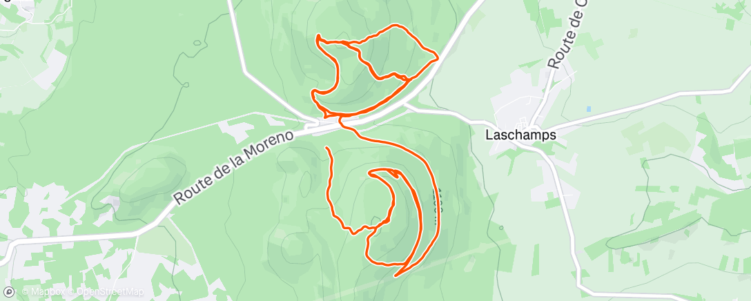 Map of the activity, Test config Mullet dans le graaaaas