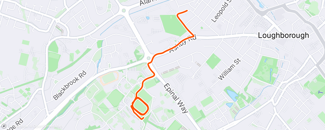 Map of the activity, CD