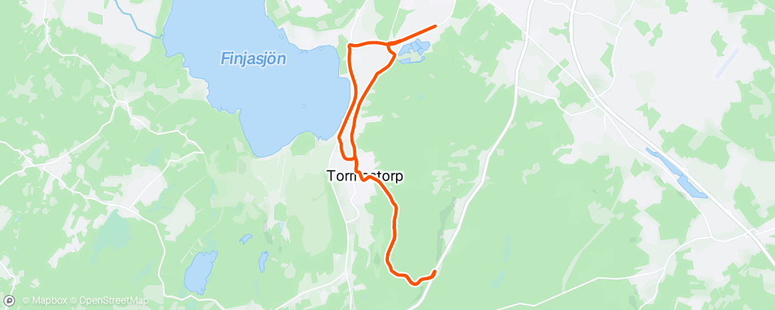 Map of the activity, Threshold Run