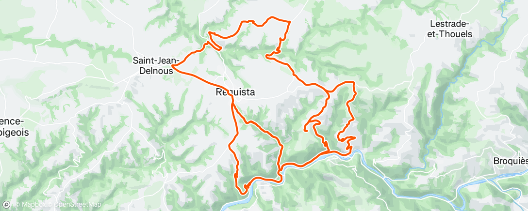 Carte de l'activité