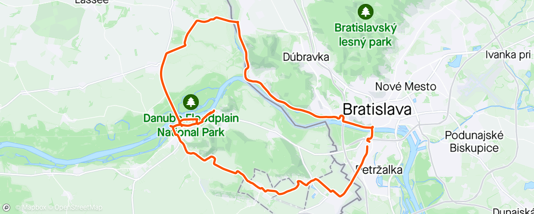 Map of the activity, Ōsterreich kolo