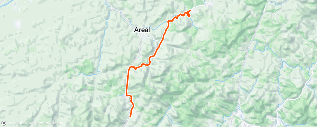 Карта физической активности (Morning Ride)