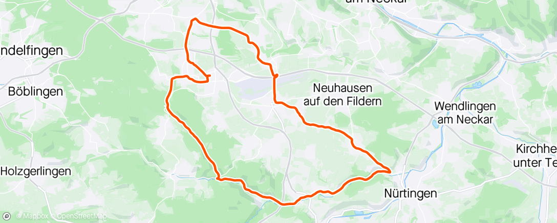 Map of the activity, 24.08 Möhringen-STR-Wolfschlugen-Aichtal-7M|tal