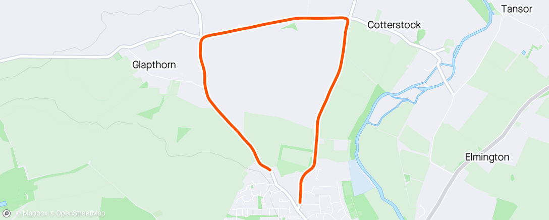 Map of the activity, Evening Run 🏃‍♂️