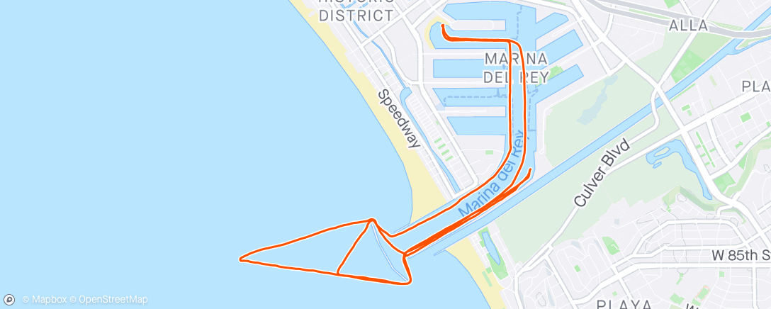 アクティビティ「Marina OC6 10,m practice」の地図