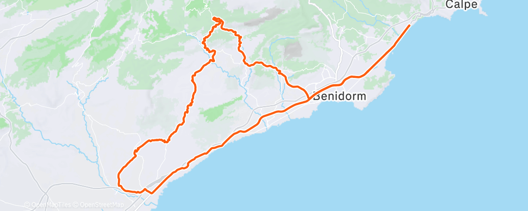 Map of the activity, Blijkt het toch weer allemaal mee te vallen 🌤️