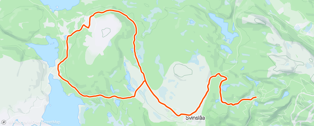 Map of the activity, Digeråsrunden. Supre forhold☀️