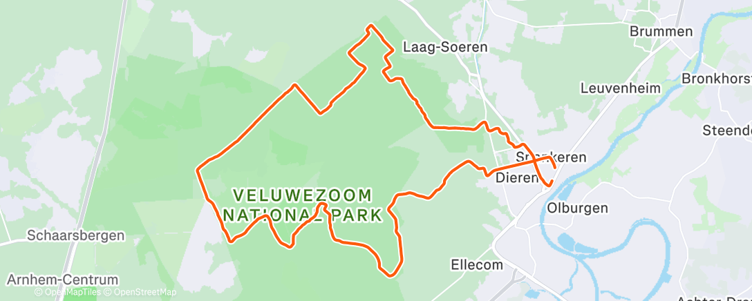 Map of the activity, Namiddagrit