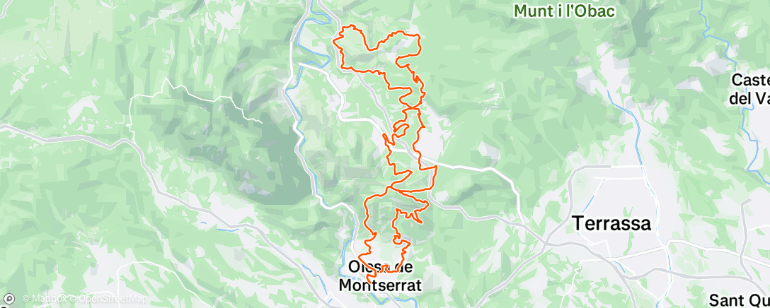 Map of the activity, 0pen natura