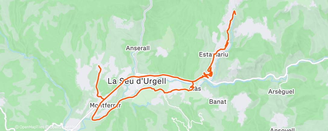 Map of the activity, Bescaran