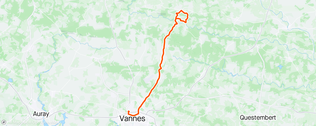 Map of the activity, Prerace