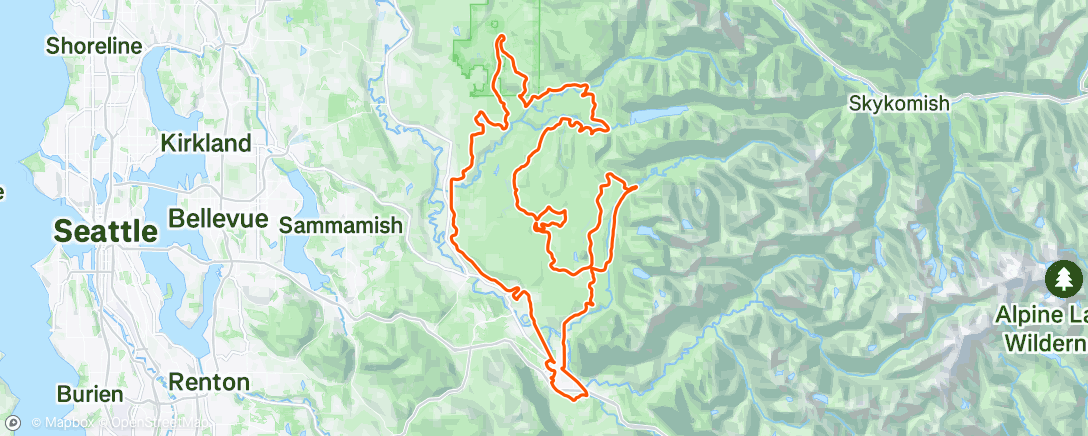 Map of the activity, Rogers winter solstice century