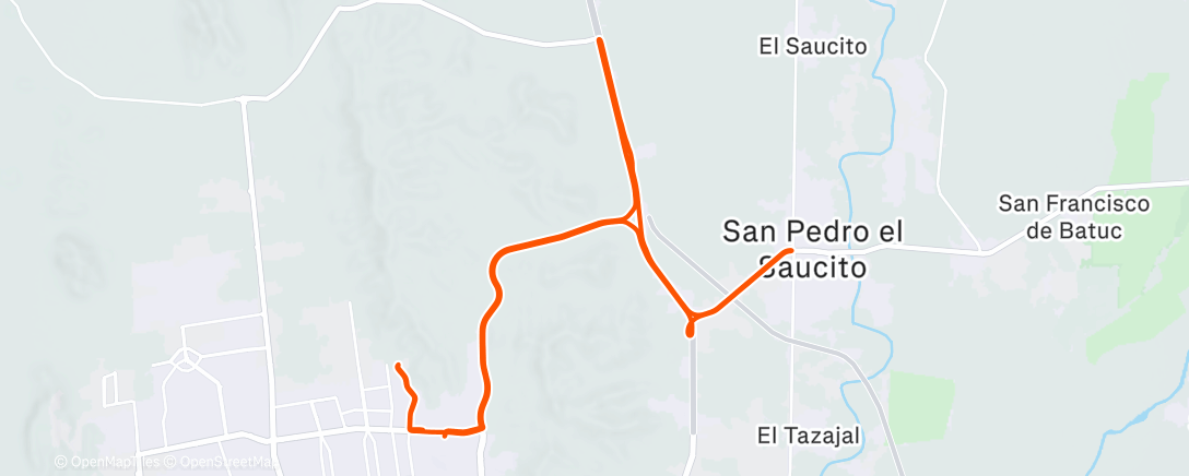 Map of the activity, Actividad matinal