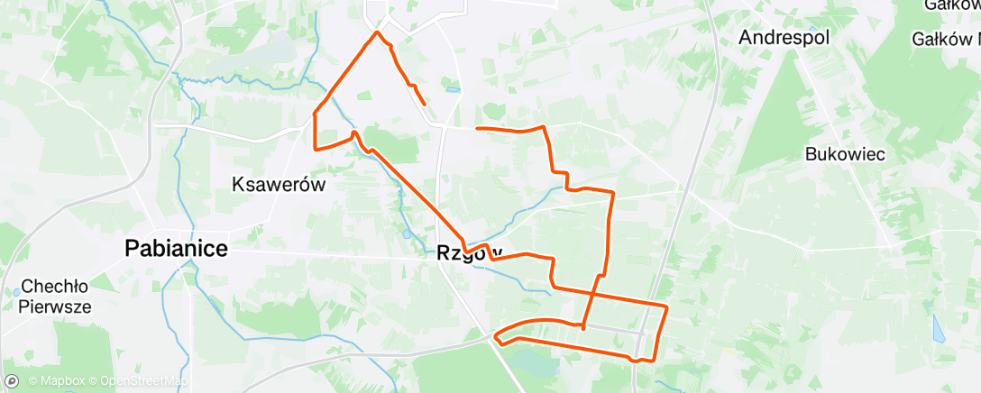 Map of the activity, ☀ Afternoon Gravel Ride