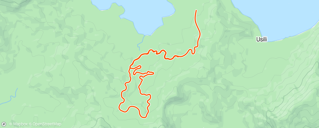 Map of the activity, Zwift - Climbing Adaption in Watopia