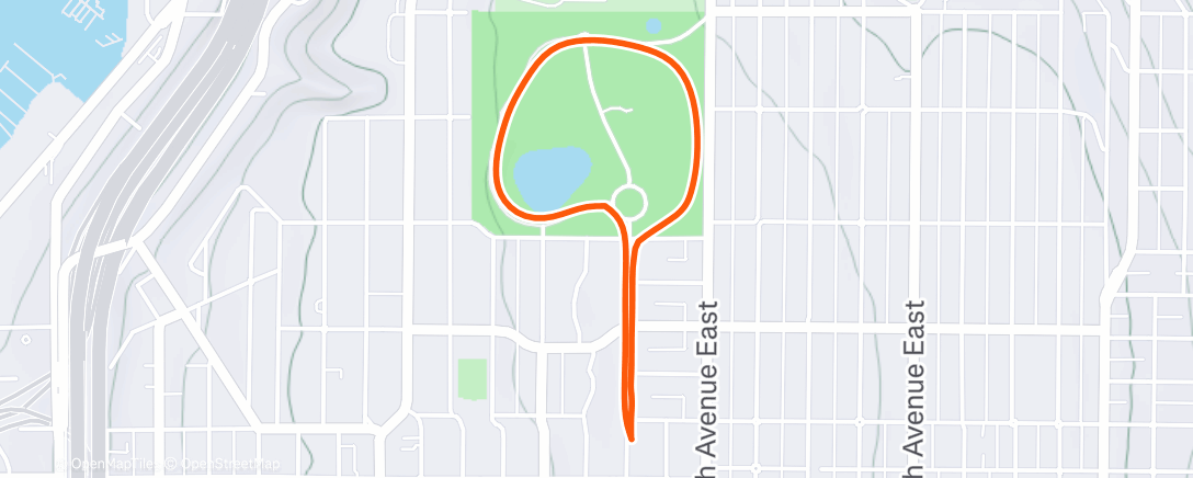 Map of the activity, Santa Hunt