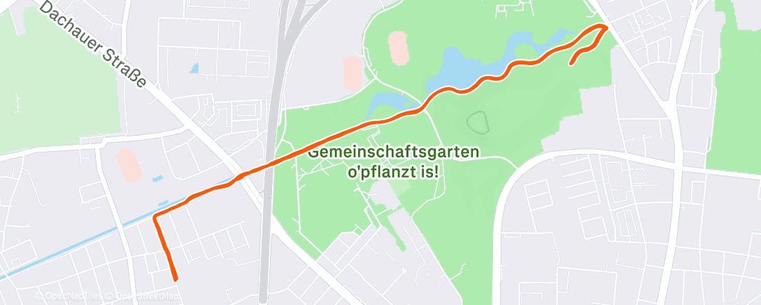 Map of the activity, Uphill